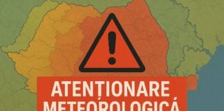 Atenționare COD GALBEN Nowcasting Meteorologică Emisă de ANM cu Vreme Severă pentru 13 Martie 2026 în Români