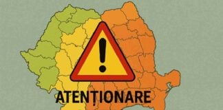 Informare Meteorologica ANM cu o Atentionare de Vant Emisa Oficial pentru Romania pe 22 Martie 2026