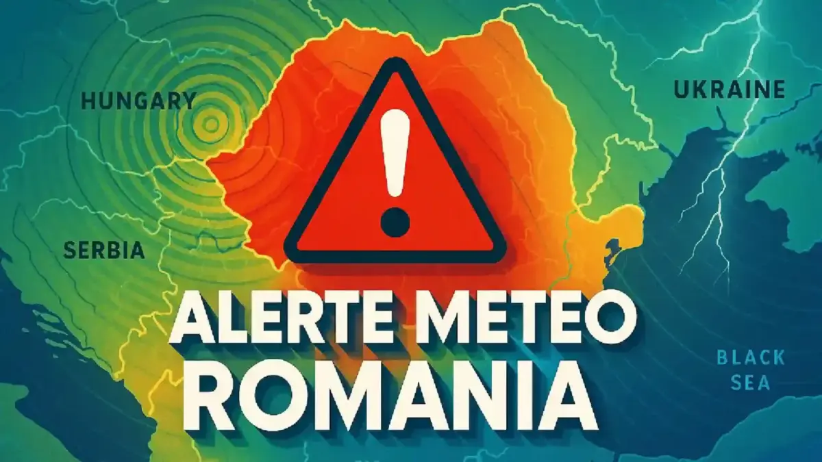 2 Alerte Meteo Nowcasting ale Administrației Naționale de Meteorologie de Ultimă Oră pentru România pe 26 Aprilie 2026