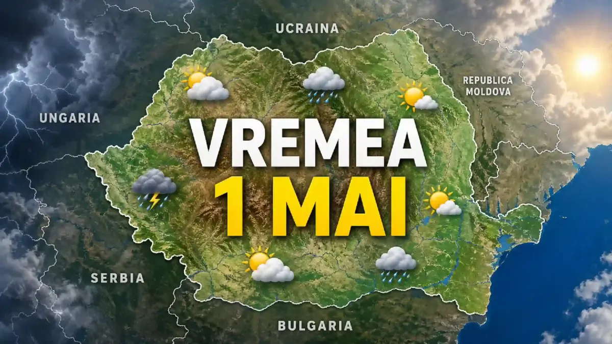 Administrația Națională de Meteorologie Anunță Vremea de 1 Mai, Prognoza Meteo Oficială pentru România Administrația Națională de Meteorologie Anunță Vremea de 1 Mai, Prognoza Meteo Oficială pentru România