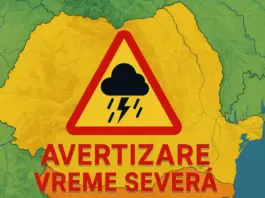 Administrația Națională de Meteorologie a Publicat o Avertizare Cod PORTOCALIU cu Vânt foarte Puternic pe 27 Aprilie 2026 în România