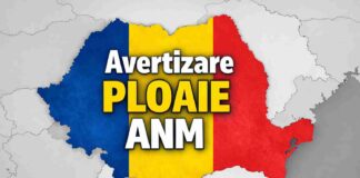 Avertizare PLOAIE VÂNT Puternic Emisă ANM 2 Coduri PORTOCALII Galbene Meteorologice 8 Aprilie 2026 România