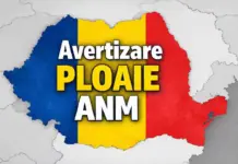 Codurile Galbene Emise de Administrația Națională de Meteorologie cu Ploi Torențiale, Grindină și Vânt Puternic pe 22 Aprilie