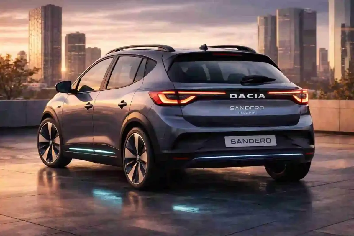 DACIA Sandero 2028 electrica spate DACIA Sandero 2028 electrica spate