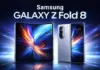 Samsung GALAXY Z Fold 8 Gândit pentru a Contra iPhone Fold, ce Noutăți va Aduce Samsung GALAXY Z Fold 8 Contra iPhone Fold Noutăți