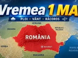 Vremea de 1 Mai in Romania, Administratia Nationala de Meteorologie Anunta Vant, Ploi, care vor fi Temperaturile