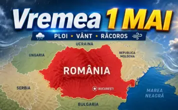 Vremea de 1 Mai in Romania, Administratia Nationala de Meteorologie Anunta Vant, Ploi, care vor fi Temperaturile