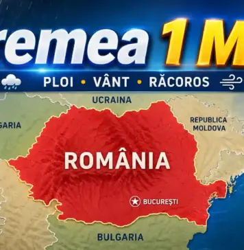 Vremea de 1 Mai in Romania, Administratia Nationala de Meteorologie Anunta Vant, Ploi, care vor fi Temperaturile