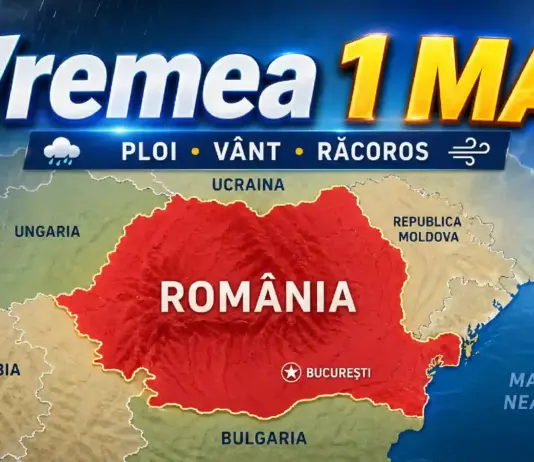 Vremea de 1 Mai in Romania, Administratia Nationala de Meteorologie Anunta Vant, Ploi, care vor fi Temperaturile
