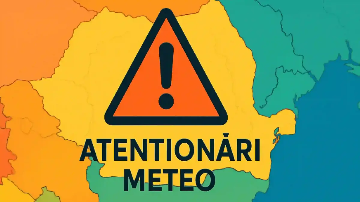 2 Coduri Galbene Meteo cu Atenționări Nowcasting ANM de Vreme Rea Emise pentru România pe 10 Mai 2026 2 Coduri Galbene Meteo cu Atenționări Nowcasting ANM de Vreme Rea Emise pentru România pe 10 Mai 2026