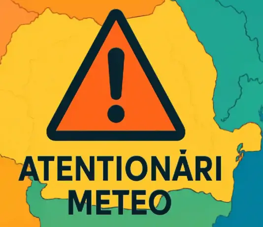 2 Coduri Galbene Meteo cu Atenționări Nowcasting ANM de Vreme Rea Emise pentru România pe 10 Mai 2026