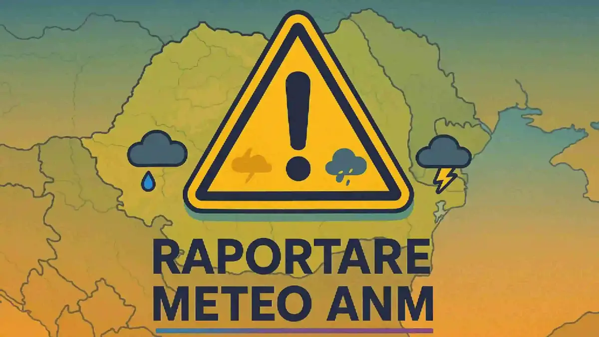 Administrația Națională de Meteorologie Publică Raportul Meteo cu Starea Vremii pentru România din 8 Mai 2026