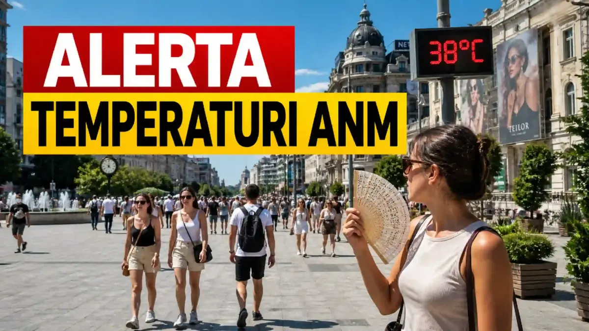 Administratia Nationala meteorologie alerta temperaturi mari Romania
