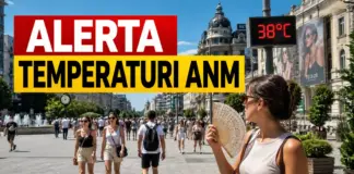 Administratia Nationala meteorologie alerta temperaturi mari Romania