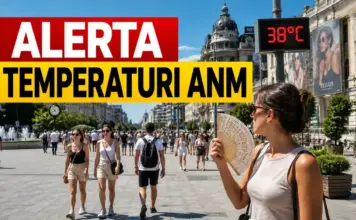 Administratia Nationala meteorologie alerta temperaturi mari Romania