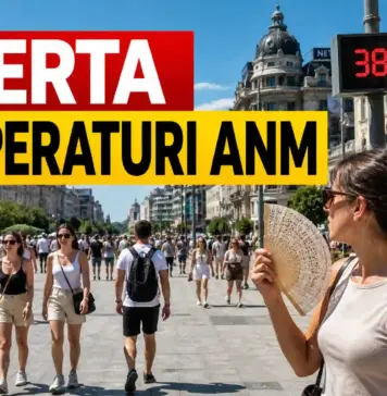Administratia Nationala meteorologie alerta temperaturi mari Romania