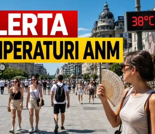 Administratia Nationala meteorologie alerta temperaturi mari Romania