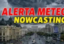 Alerta Meteo de ULTIMĂ ORĂ Nowcasting Emisă de ANM în România cu Vreme Severă pe 10 Mai 2026