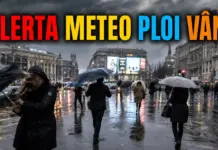 Alertă Meteo de Vreme SEVERĂ a Administrației Naționale de Meteorologie cu Ploi și Vânt Puternic pe 2 Mai 2026 în România