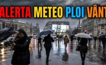 Alertă Meteo de Vreme SEVERĂ a Administrației Naționale de Meteorologie cu Ploi și Vânt Puternic pe 2 Mai 2026 în România