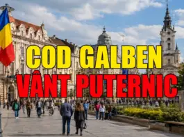 Atenționarea Meteo Nowcasting Vânt Puternic Vreme Severă Administrația Națională Meteorologie România 13 Mai 2026