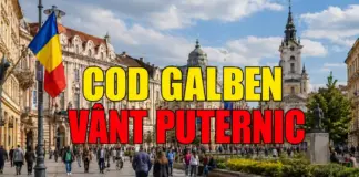 Atenționarea Meteo Nowcasting Vânt Puternic Vreme Severă Administrația Națională Meteorologie România 13 Mai 2026