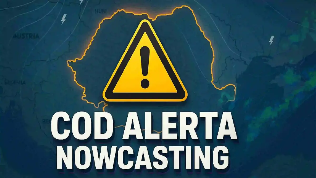 Avertizarea Meteo NOWCASTING a Administrației Naționale de Meteorologie cu Vreme Severă pe 20 Mai 2026 în România Avertizarea Meteo NOWCASTING a Administrației Naționale de Meteorologie cu Vreme Severă pe 20 Mai 2026 în România