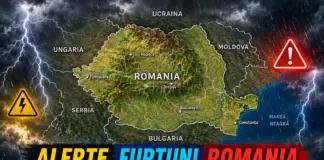 Avertizările Cod Galben Meteo cu Vreme cu Ploi Torențiale și Vânt Puternic Anunțate de ANM pe 21 Mai 2026