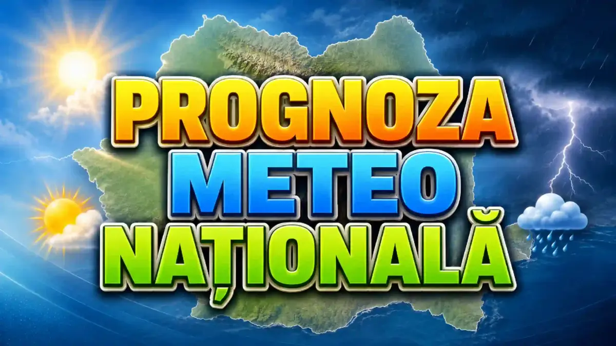 Buletinul Meteo Publicat de Administrația Națională de Meteorologie cu Vremea în România pe 30 de Zile, ce Ploi și Temperat