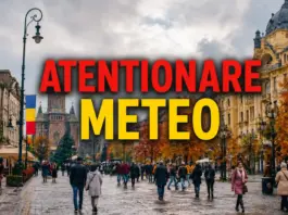 Cod GALBEN Meteo de Ploi Torențiale, Atenționarea de Vreme Severă cu Harta ANM pentru România pe 17 Mai 2026