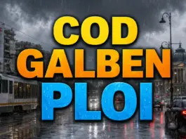 Cod GALBEN Meteo de Vreme Rea cu Ploi, Vânt Puternic, Fulgere și Grindină Anunțat de ANM pentru România pe 15 Mai 2026