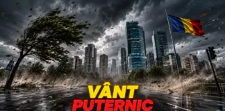 Codul Galben cu Atenționarea Meteo de Vânt Puternic Emis de Administrația Națională de Meteorologie cu Starea Vremii în România pe 29 Mai 2026