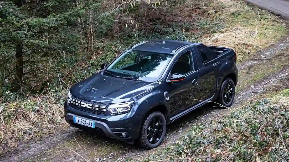 DACIA Duster 2026 pick-up lateral DACIA Duster 2026 pick-up lateral