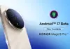 HONOR Magic8 Pro Android 17 Beta