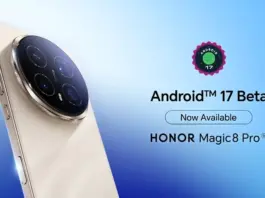 HONOR Magic8 Pro Android 17 Beta