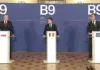 Nicusor DAN Mark Rutte Karol Nawrocki Summit B9 Bucuresti 2026