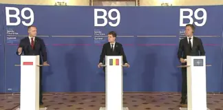 Nicusor DAN Mark Rutte Karol Nawrocki Summit B9 Bucuresti 2026