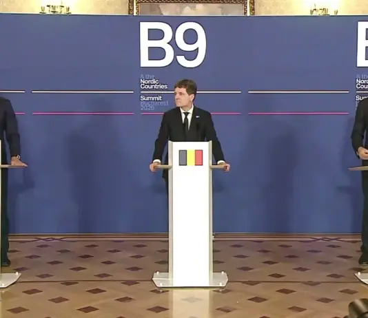 Nicusor DAN Mark Rutte Karol Nawrocki Summit B9 Bucuresti 2026