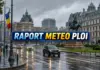 Raportul Meteo al Vremii cu Ploi Publicat de Administrația Națională de Meteorologie pentru România în Următoarea Săptămână