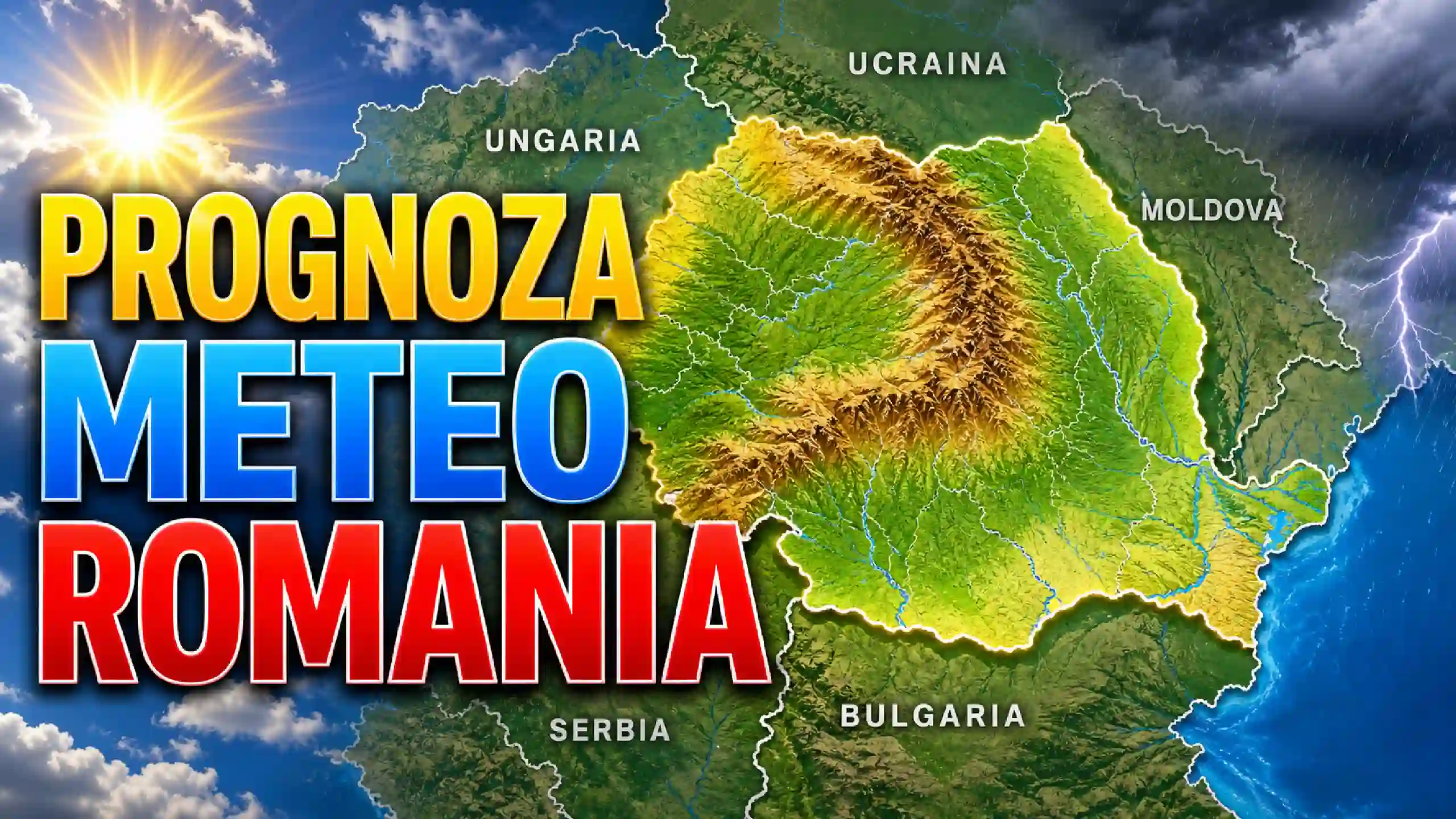 Vremea Schimbătoare în Raportul Meteo al Administrației Naționale de Meteorologie cu Temperaturi și Precipitații în România