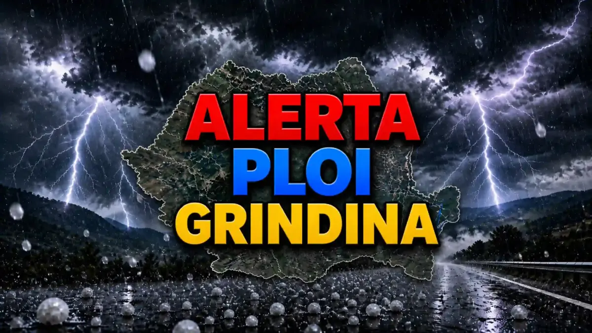 Vremea cu Grindină, Averse Torențiale și Vijelii Anunțată de Administrația Națională de Meteorologie până pe 17 Mai 2026 Vremea cu Grindină, Averse Torențiale și Vijelii Anunțată de Administrația Națională de Meteorologie până pe 17 Mai 2026