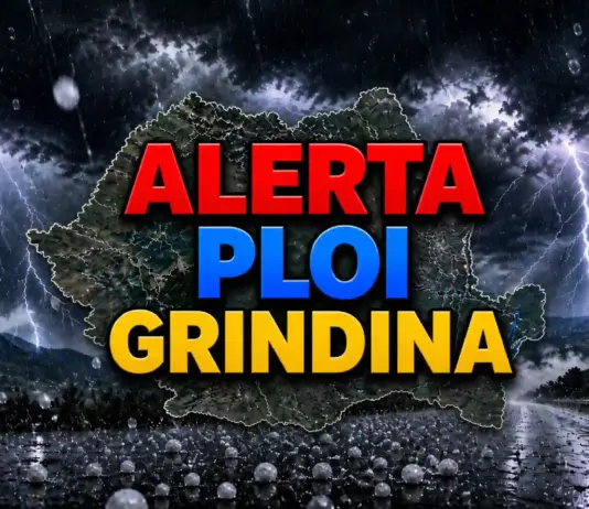 Vremea cu Grindină, Averse Torențiale și Vijelii Anunțată de Administrația Națională de Meteorologie până pe 17 Mai 2026