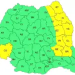 harta avertizare cod galben vânt puternic ANM 21 mai 2026 | iDevice.ro harta avertizare cod galben vânt puternic ANM 21 mai 2026