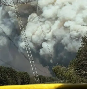 nor fum radioactiv incendiu cernobîl