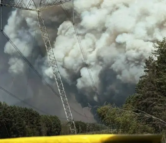 nor fum radioactiv incendiu cernobîl