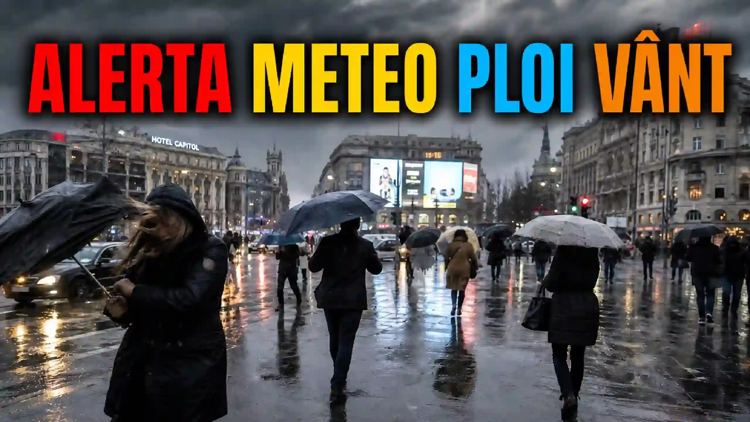3 AVERTIZARI Meteo de ULTIMA ORA Nowcasting ANM cu Ploi Torentiale si Vant Puternic in Romania pe 24 Iunie 2026