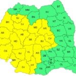 ANM harta cod galben ploi torentiale vant puternic 34 grade Romania 22 iunie 2026 | iDevice ANM harta cod galben ploi torentiale vant puternic 34 grade Romania 22 iunie 2026