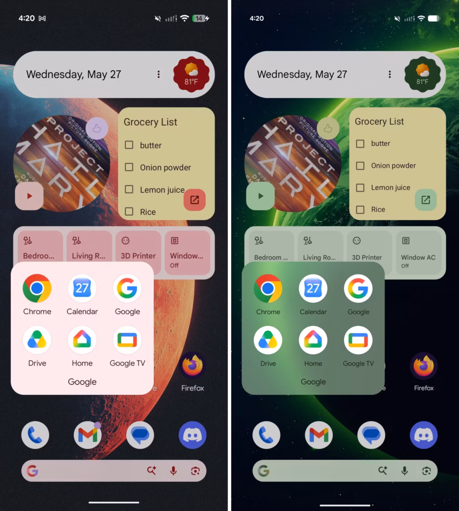 Android 16 vs Android 17 Liquid Glass diferenta Android 16 vs Android 17 Liquid Glass diferenta