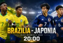 BRAZILIA – JAPONIA LIVE ANTENA 1, Meci cu Vinicius Jr. la Cupa Mondiala FIFA 2026 BRAZILIA - JAPONIA LIVE ANTENA 1