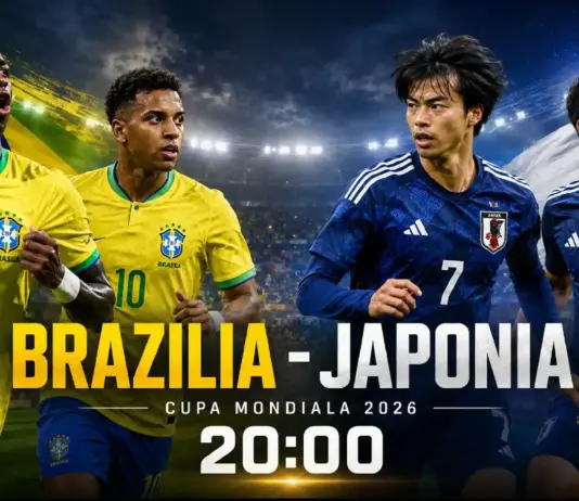 BRAZILIA - JAPONIA LIVE ANTENA 1
